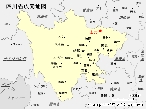 広元地図