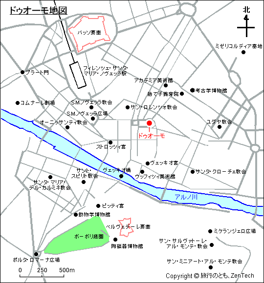 ドゥオーモ地図