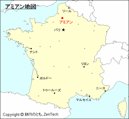 フランスにおけるアミアン地図