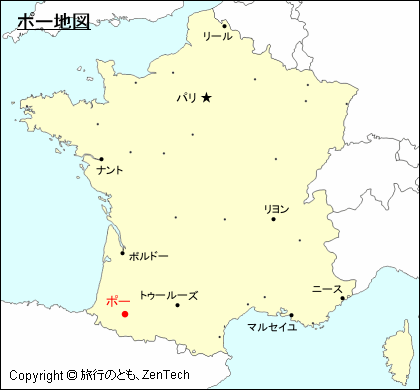 フランスにおけるポー地図