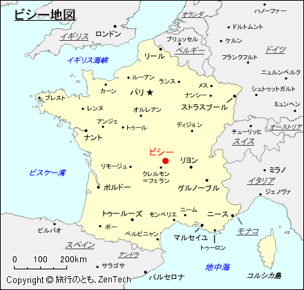 ビシー地図
