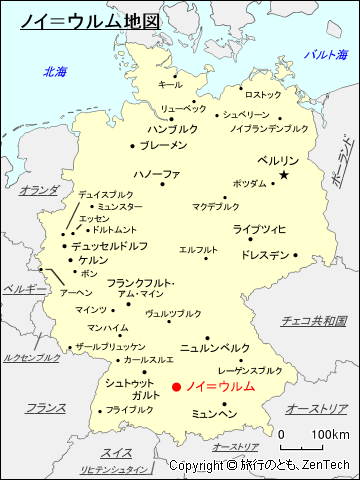 ノイ=ウルム地図