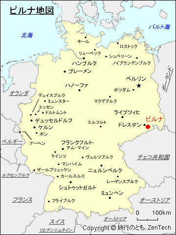 ピルナ地図