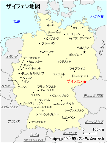 ザイフェン地図