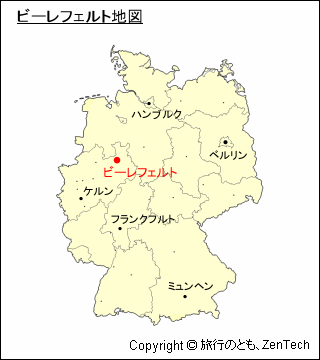 ビーレフェルト地図