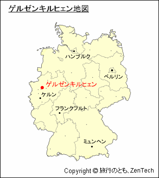 ゲルゼンキルヒェン地図