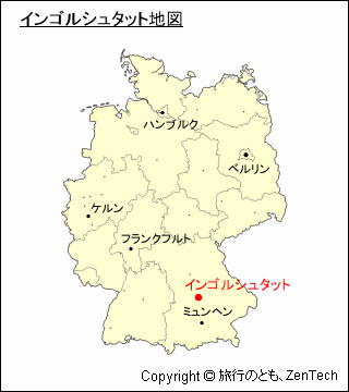 インゴルシュタット地図