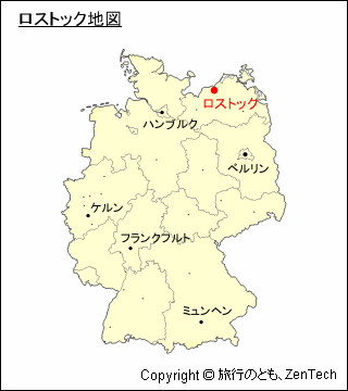 ロストック地図