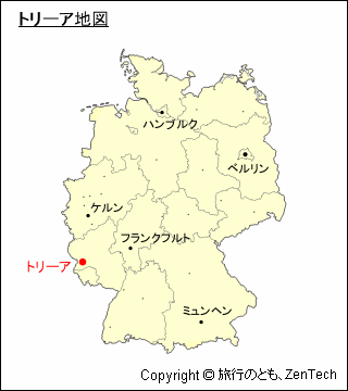 トリーア地図