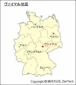 ヴァイマル地図
