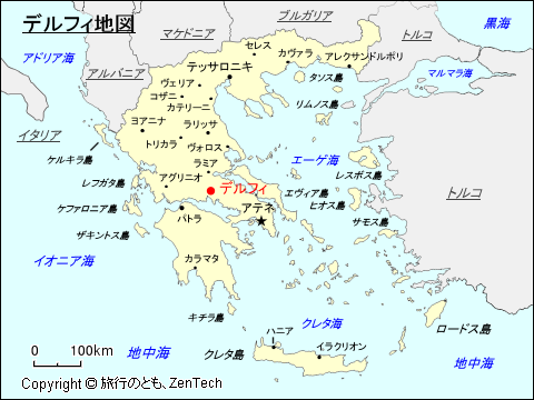 デルフィ地図