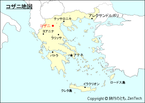 コザニ地図