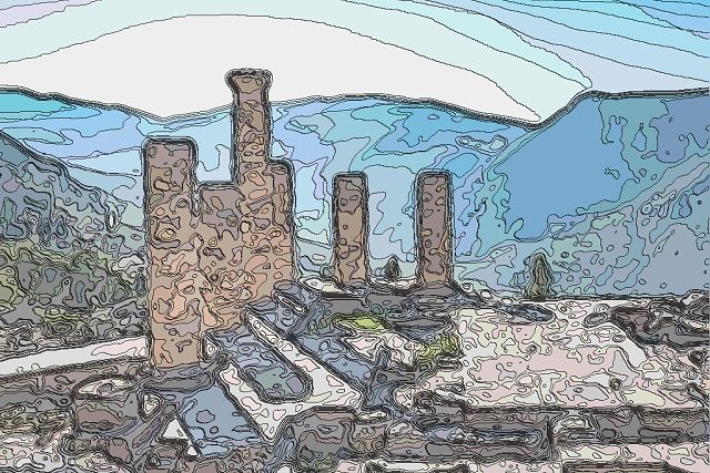 デルフィの考古遺跡