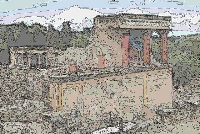 ミノア文明の宮殿遺跡群