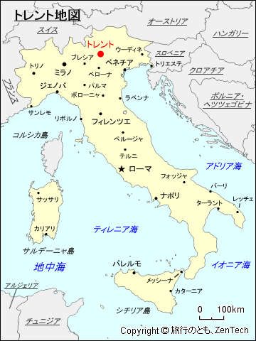 トレント地図