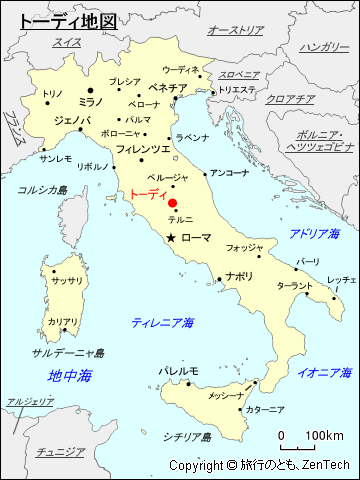 トーディ地図