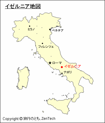 イゼルニア地図