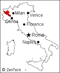 ジェノバ地図