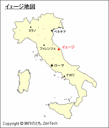 イェージ地図