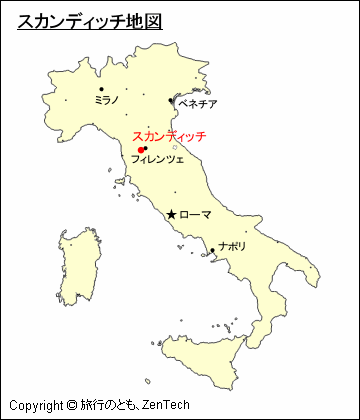 スカンディッチ地図