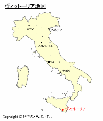 ヴィットーリア地図