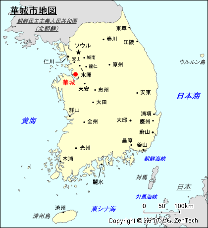 華城市地図