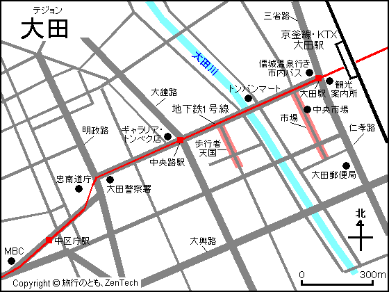 大田地図