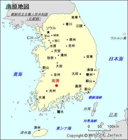 南原地図