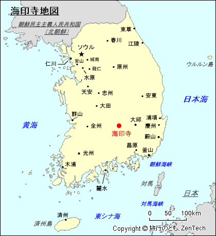 海印寺地図