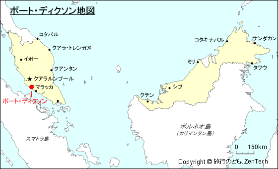 ポート・ディクソン地図