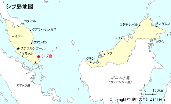 シブ島地図