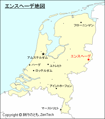 オランダにおけるエンスヘーデ地図