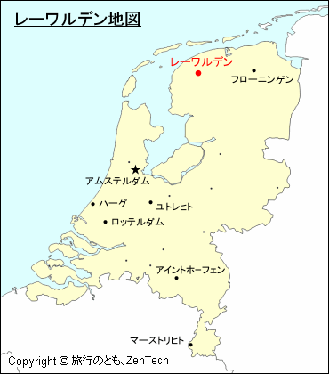 オランダにおけるレーワルデン地図