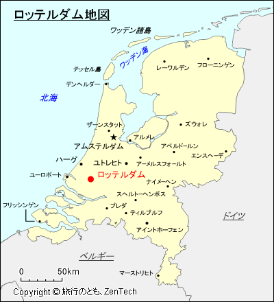 ロッテルダム地図