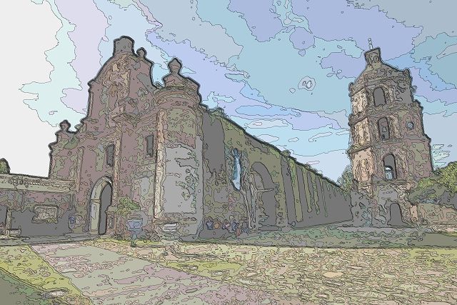 イロコス・スルのサンタ・マリア教会