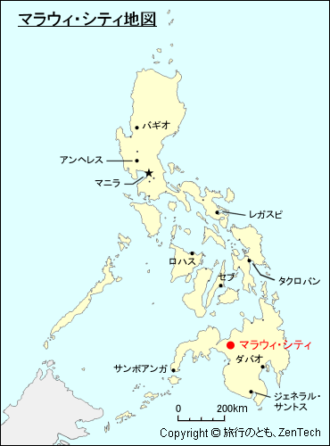 マラウィ・シティ地図