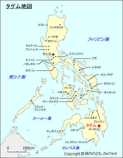 タグム地図