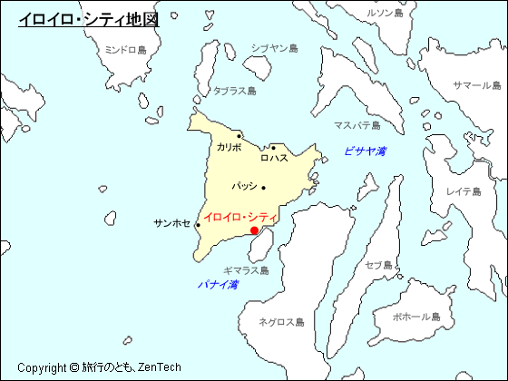 イロイロ・シティ地図