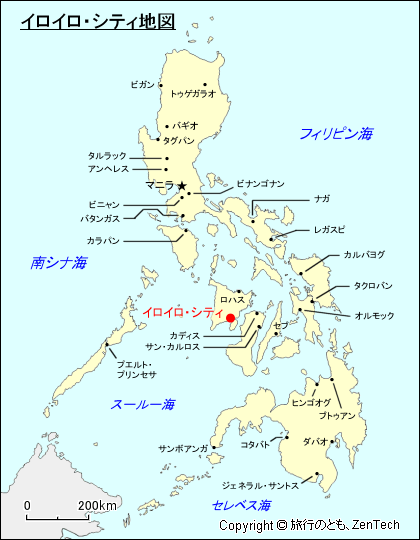 イロイロ・シティ地図