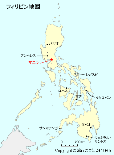 フィリピン地図