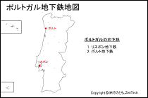 ポルトガル地下鉄地図