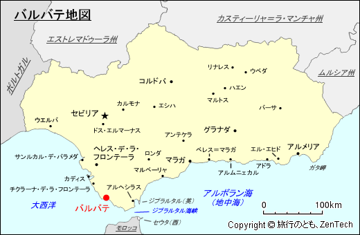 バルバテ地図