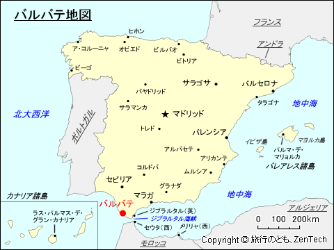 バルバテ地図