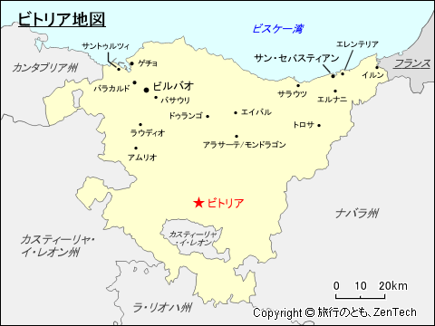 ビトリア地図