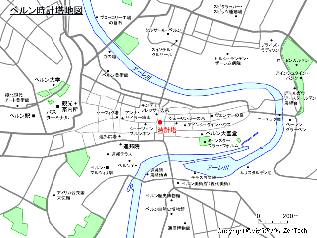 時計塔地図