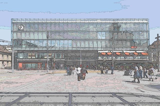 ベルン中央駅
