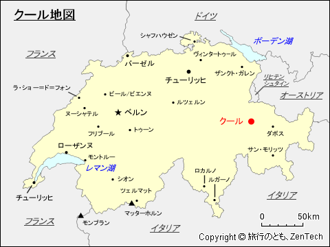 クール地図