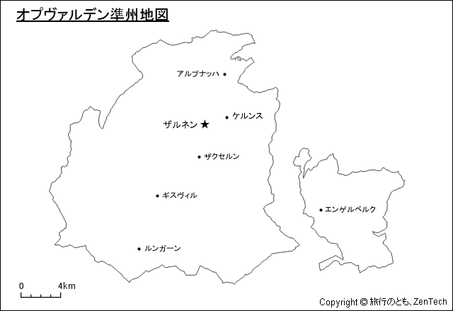 オプヴァルデン準州地図