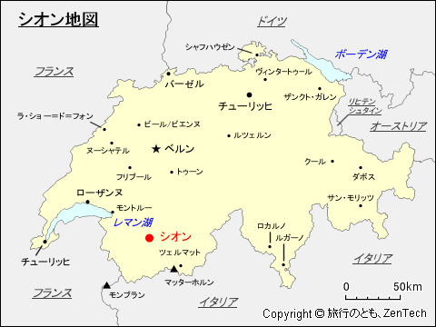 シオン地図