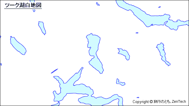 ツーク湖白地図